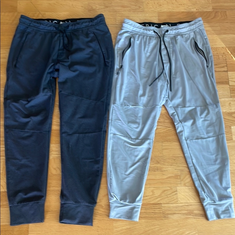 American Eagle Outfitters Charcoal and light grey Jogger Pants